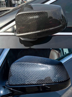 Coque de rétroviseur en fibre de carbone, remplacement OEM, coque de rétroviseur latéral pour BMW M6 F12 F13 pré-lifting