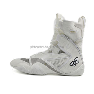 Chaussures de boxe personnalisées résistantes professionnelles avec n'importe quel matériau pour boxeur personnalisé baskets usine - Product Image 1