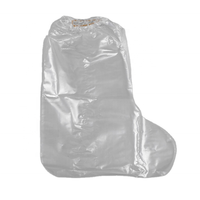 Couvre-chaussures jetables bottes couverture plastique hdpe ldpe utilisation agricole chaussures imperméables à longue couverture