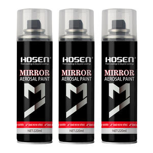 HOSEN OEM Espejo Reparador Transparente de 220 ml para un efecto de espejo decorativo en la superficie del vidrio y objetos transparentes - Product Image 6