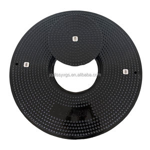 EN124 D400 600mm 경량 복합 연료 주유소 도로용 맨홀 커버 - Product Image 2