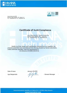 Italia <span class=keywords><strong>HANNA</strong></span> Nuevo y Original Medidor de Sobremesa HI6522 PH/ORP/ISE EC/<span class=keywords><strong>TDS</strong></span> Kit de Inicio en lugar de 5522-02 - Product Image 6