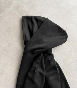 <span class=keywords><strong>Felpa</strong></span> con cappuccio doppio in cotone pesante da 500g, personalizzabile, oversize, <span class=keywords><strong>cropped</strong></span>, streetwear, da <span class=keywords><strong>uomo</strong></span>, in pile - Product Image 5