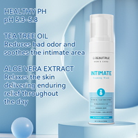 Arbre à thé Mousse de lavage quotidienne intime pour hommes pH équilibré Moussant pour hommes Hygiène Lavage Prévient les démangeaisons Irritation Mauvaise odeur Mousse