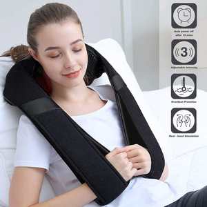 Syal pijat Shiatsu pemijat serviks elektrik perawatan kesehatan pabrik selendang pijat leher dan bahu Relaxer untuk seluruh tubuh - Product Image 2
