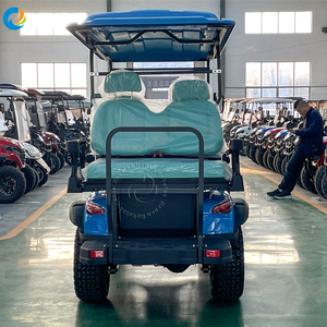 Voiturette de <span class=keywords><strong>golf</strong></span> électrique multifonctionnelle classique Robetaa à 4 places, de haute qualité et à <span class=keywords><strong>bon</strong></span> prix - Product Image 4