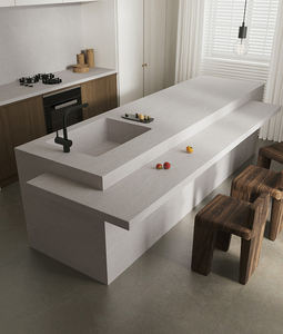 Carrelage en pierre frittée Coastal Rock Ivoire Motif aléatoire Grand Format Mixte pour mur de sol - Product Image 1