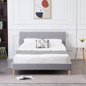 <span class=keywords><strong>Lit</strong></span> double minimaliste en lin italien avec cadre, <span class=keywords><strong>tête</strong></span> <span class=keywords><strong>de</strong></span> <span class=keywords><strong>lit</strong></span> capitonnée et rangement relevable à vérins, disponible en tailles Queen/King, <span class=keywords><strong>lit</strong></span> rembourré et moelleux - Product Image 1