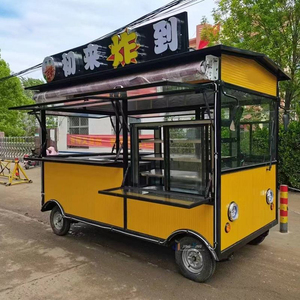Camion de restauration de rue extérieur / Chariot à glaces / Chariot mobile à hot-dogs / Remorque alimentaire / Chariots de restauration rapide de Chine - Product Image 2