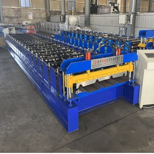 Maquina Para Hacer Calamina Formadora De Calamina Tr4 Y Tr5 Paraカラースチール屋根タイルMotor Como Componenteプリンシパル - Product Image 5