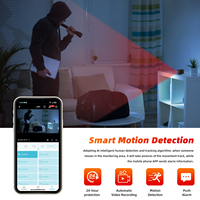 Mini Cámara WiFi con Audio y Video en Vivo, Aplicación para Celular, Grabación Inalámbrica 1080P HD con Visión Nocturna