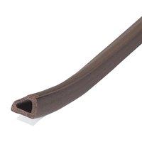 Xinhong XHMC - Bande d'étanchéité en mousse de silicone à cellules fermées pour tuyaux, isolation en caoutchouc éponge haute température pour CVC
