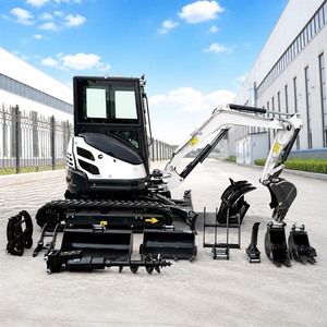 ENVÍO GRATUITO Mini Excavadora de 3.5 Toneladas con Certificación CE, Motor Euro 5, Excavadora Hidráulica de Orugas para Construcción y Jardinería - Product Image 5