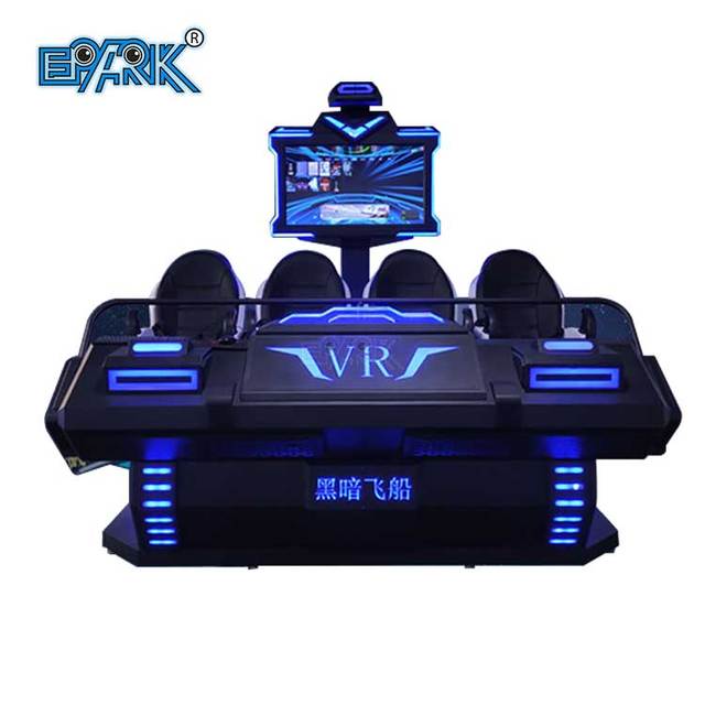 EPARK 4 Players Amusement Park VR Game Machine Juegos De Realidad Virtual Simulador Flight Simulator 9D VR Simulator