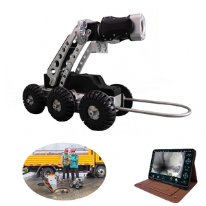 Automatic Cable Payout and Retrieval 360&deg; Pan Rotation Lifting Frame <strong>Cctv</strong> Pipeline Robot Camera Sewage Inspection Crawler Robot - Product Image 1