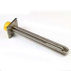 Elemento Calefactor Tubular Eléctrico de Brida Redonda de 380V, Calentador Tubular de Inmersión en Agua de 18kW - Product Image 2
