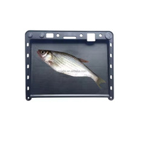 Planche à appâts multifonction avec plusieurs hameçons, porte-bouteille, mesureur de poisson et fonction d'enregistrement vidéo intégrée pour la pêche à la dérive – Équipement de pêche noir durable