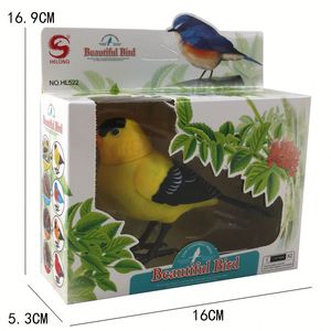 Vente chaude transfrontalière : Oiseau simulé à commande vocale, oiseau unique à clipser sur bracelet de montre, jouet oiseau électrique, jouet de farce fantaisie - Product Image 5