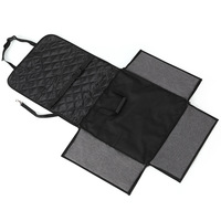 Protecteur de siège de voiture pliable 2-en-1, lit et matelas pour chats et chiens, amovible et lavable