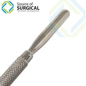 Empujador de Cutículas Profesional de Acero Inoxidable de la Mejor Calidad, Herramienta Manual para Manicura, con Abertura de Mandíbula Ancha para Uñas Curvas - Product Image 3