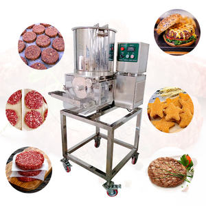 Máquina profesional automática de pepitas de pollo, máquina para hacer hamburguesas y hamburguesas, <span class=keywords><strong>precio</strong></span> - Product Image 1