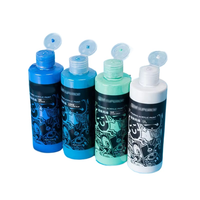 Peinture acrylique coulante à haut débit de 248ml pour artistes mélangés et prêts à l'emploi sur papier toile de verre