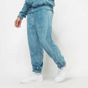 Survêtements de sport en velours personnalisés pour hommes qualité supérieure deux pièces velours jogging survêtements hiver grande taille unisexe ensembles vente - Product Image 5