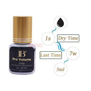 Colle pour extensions de cils coréenne à séchage rapide 1s IB <span class=keywords><strong>Pro</strong></span> Volume Glue 5ml – Personnalisable, forte tenue, pour extensions de cils coréennes - Product Image 4