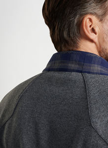 OEM de lujo de alta calidad de encargo de los hombres de talla grande de la chaqueta de golf de la vendimia de cuello de la sublimación impresa estilo en blanco informal - Product Image 3