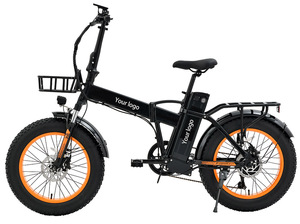 Bicicleta Eléctrica Plegable de Alta Calidad para Hombre y Mujer, con Frenos de Disco, 500W, Elegance Fat, de Fabricante - Product Image 3