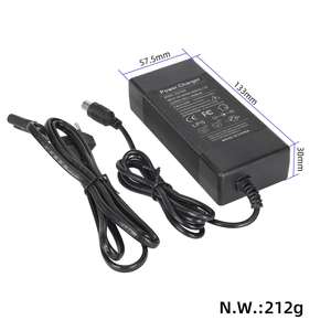 Cargador para Scooter 42V 2A con Enchufe Europeo para Xiaomi Serie M365, Adaptador de Corriente Negro, Cargador Mi 42V 2A - Product Image 6