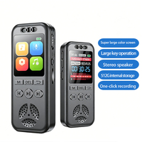 Lecteur MP3 numérique professionnel à écran couleur grand format haute définition, réduction du bruit, fabrication sur mesure, directement de l'usine, portable WAV
