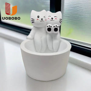 Uobobo Hình Con Mèo chân mèo con thỏ Thỏ Bunny nến chủ sở hữu tay lấy sự ấm áp - Product Image 4