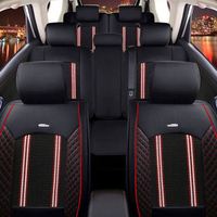 Nouvelles Housses de Sièges de Voiture Universelles 7 Places 2025 avec Coussins Élégants