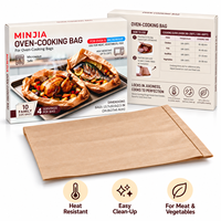 Sacs de cuisson en papier brun résistant à la chaleur, adaptés au micro-ondes et au four, pour viande, poisson, légumes et rôtis