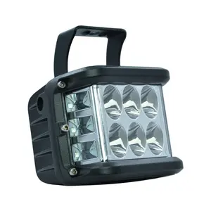 Manufacturer directly sell hot 60W three side double flash fog lamp working lamp motorcycle LED spot lam