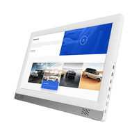 Panel Táctil Inteligente de 21.5 Pulgadas Android / Win 10 AIO, Señalización Digital, Tableta Android de Montaje en Pared con Altavoces Frontales