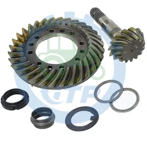 Melhor conjunto de engrenagens de anel 83957800 8035258 1370 apropriado para a john deere 040978R1 fit peças sobressalentes tractor