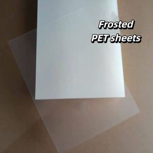 Film plastique transparent givré APET de haute qualité 0,25 0,5 1,0 mm en rouleau avec services d'impression, de pliage et de découpe - Product Image 1