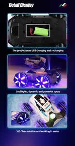 Voiture télécommandée tout-terrain Monster Truck Flytec Y51 2.4G avec lumières LED, jouet de drift haute vitesse pour enfants et garçons - Product Image 3