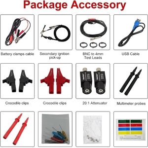 X-431 Oscilloscope <strong>O2</strong>-2 Scopebox Analizador 4 Channels Digital <strong>Tester</strong> USB Port Circuits <strong>Sensors</strong> Actuat Analyzer - Product Image 3