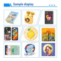 Refinecolor – Imprimante UV A3 à plat pour cartes PVC, coques de téléphone, toiles, stylos et balles de golf – Prix abordable pour petites entreprises
