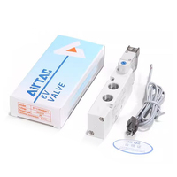 Vanne pneumatique à solénoïde 5/2 voies de haute qualité AirTAC série 6V 6V0510M5A050/6V0510M5B050