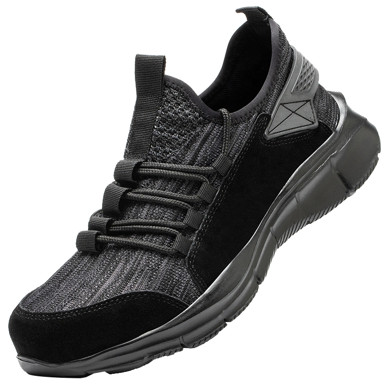 Veiligheidssneakers Voor Heren Dames Lichtgewicht Comfortabele Werkschoenen met Luchtkussen Ademende Slip Bestendig Beschermende Schoenen met Stalen Neus Blauw 39 Eu