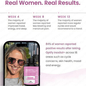 Private Label Premium Inositol-Nahrungsergänzungsmittel Myo-Inositol und D-Chiro-Inositol Mischung Kapseln Hormonelle Balance Pillen für Frauen - Product Image 3