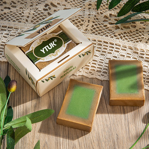 Savon artisanal naturel à l'<span class=keywords><strong>huile</strong></span> de baies de laurier et aux olives <span class=keywords><strong>pour</strong></span> peaux à problèmes <span class=keywords><strong>d</strong></span>'acné et <span class=keywords><strong>d</strong></span>'eczéma (vente en gros) - Product Image 2