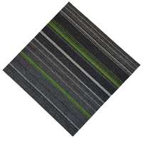 Moquette de salle de banquet d'hôtel de luxe 5 étoiles, dalles de moquette commerciales pour bureaux, dalles de moquette modulaires pour la maison, 50*50