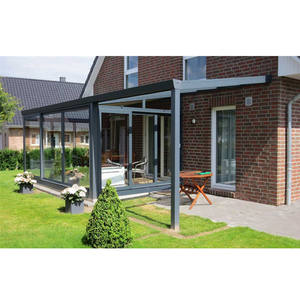 Auvent incliné au mur Pergola terrasse <span class=keywords><strong>toit</strong></span> pour abri d'auto Parking de voiture - Product Image 2