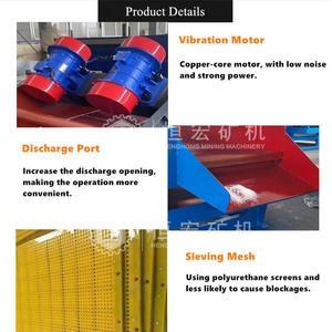 מסננת רטט פוליאוריתן בעלת קיבולת גדולה למכונות כרייה, לניקוז מים, עבור מכונת מיחזור חול דק מינרלי - Product Image 5