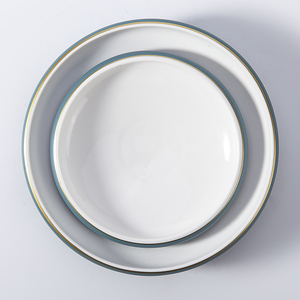 Plato <span class=keywords><strong>de</strong></span> Sopa <span class=keywords><strong>de</strong></span> Cerámica Grande, Colorido, Mate, Estilo Nórdico, <span class=keywords><strong>de</strong></span> <span class=keywords><strong>Porcelana</strong></span> Profunda y Redonda, para Restaurante, Producto <span class=keywords><strong>de</strong></span> Moda - Product Image 4